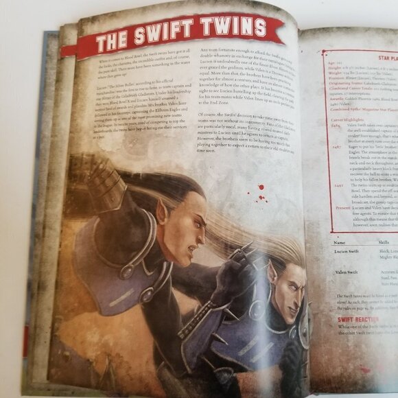 Blood Bowl The Inaugural Blood Bowl Almanac Games Workshop Fantasy Football - Picture 11 of 14